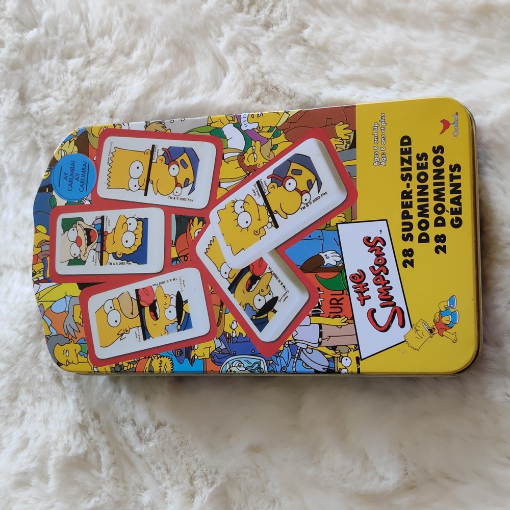 Simpsons 28 super-sized dominoes